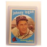 Johnny Logan 1959 Topps
