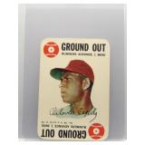 Orlando Cepeda Ground Out 1968 Topps Game