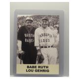 Babe Ruth & Lou Gehrig 1988 JSB