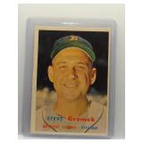 Steve Gromek 1957 Topps