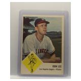 Don Lee 1963 Fleer