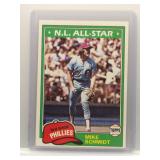 Mike Schmidt 1981 Topps All-Star