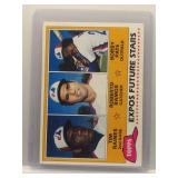 Tim Raines 1981 Topps Rookie