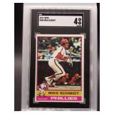 Mike Schmidt 1976 Topps SGC 4