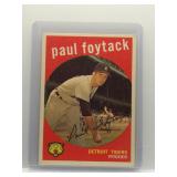 Paul Foytack 1959 Topps