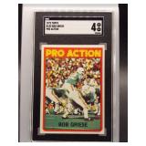 Bob Griese 1972 Topps In Action SGC 4