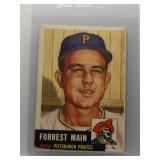 Forrest Main 1953 Topps