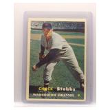 Chuck Stobbs 1957 Topps