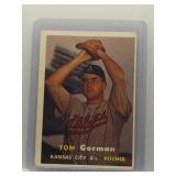 Tom Gorman 1957 Topps