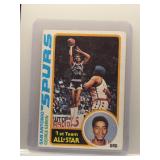 George Gervin 1978 Topps All-Star