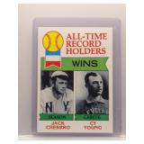 Jack Chesbro / Cy Young 1979 Topps Win Leaders
