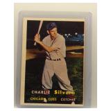 Charlie Silvera 1957 Topps