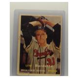 Lew Burdette 1957 Topps