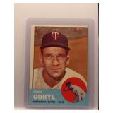 John Goryl 1963 Topps