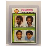 Earl Campbell 1979 Topps Oilers Team Leaders