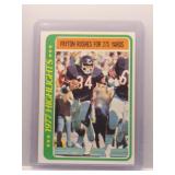 Walter Payton 1978 Topps Highlights