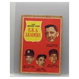 Don Mossi / Milt Pappas 1962 Topps ERA Leaders