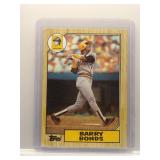 Barry Bonds 1987 Topps Rookie