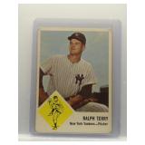 Ralph Terry 1963 Fleer
