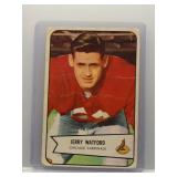 Jerry Watford 1954 Bowman
