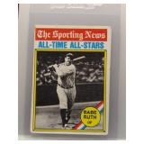 Babe Ruth 1976 Topps All-Time All-Stars