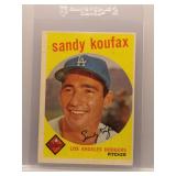 Sandy Koufax 1959 Topps