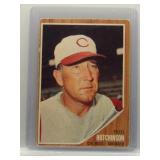 Fred Hutchinson 1962 Topps