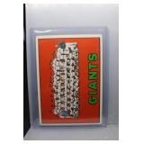 1967 Topps Giants Team Card