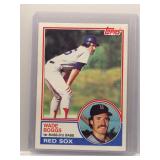 Wade Boggs 1983 Topps Rookie