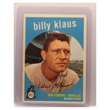 Billy Klaus 1959 Topps