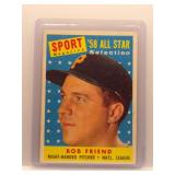 Bob Friend 1958 Topps All-Star