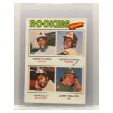 Andre Dawson 1977 Topps Rookie Outfielders