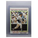 1978 Topps Reggie Jackson Record Breaker