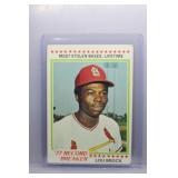1978 Topps Lou Brock Record Breaker