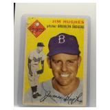 Jim Hughes 1954 Topps