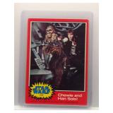 Chewie And Han Solo 1977 Topps