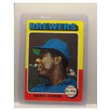 Hank Aaron 1975 Topps