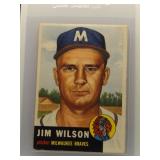 Jim Wilson 1953 Topps