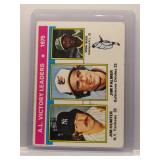 Jim Palmer / Vida Blue 1976 Topps Victory Leaders