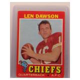 Len Dawson 1971 Topps