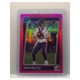 Davis Mills 2021 Optic Rookie Pink