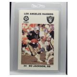 Bo Jackson Texaco Card