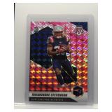 Rhamondre Stevenson 2021 Mosaic Rookie Pink...