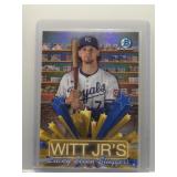Bobby Witt Jr. 2025 Bowman Chrome Lucky Seven