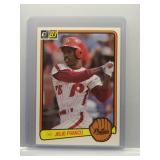 Julio Franco 1983 Donruss Rookie