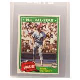Mike Schmidt 1981 Topps All-Star
