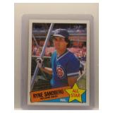 Ryne Sandberg 1985 Topps All-Star