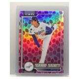 Yosinobu Yamamoto 2026 Topps Purple Foil