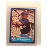 Kirby Puckett 1986 Fleer