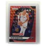 Victor Wembanyama 2024 Prizm Monopoly Red Wave
